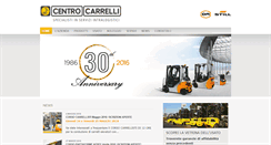 Desktop Screenshot of centrocarrelli.it